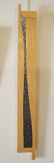 DEGRADE BOIS   12 X 89 cm   Granit Noir